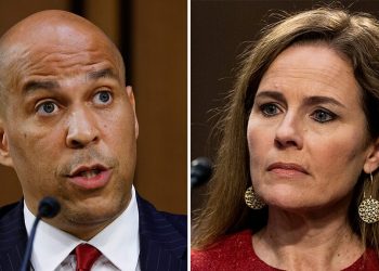 twitter-accuses-cory-booker-of-'mansplaining'-to-amy-coney-barrett-at-confirmation-hearing