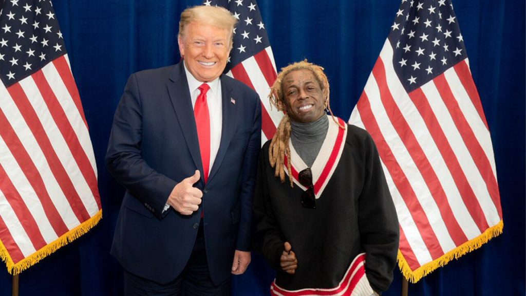 lil-wayne-reveals-'great-meeting'-with-trump,-prompting-twitter-users-to-respond