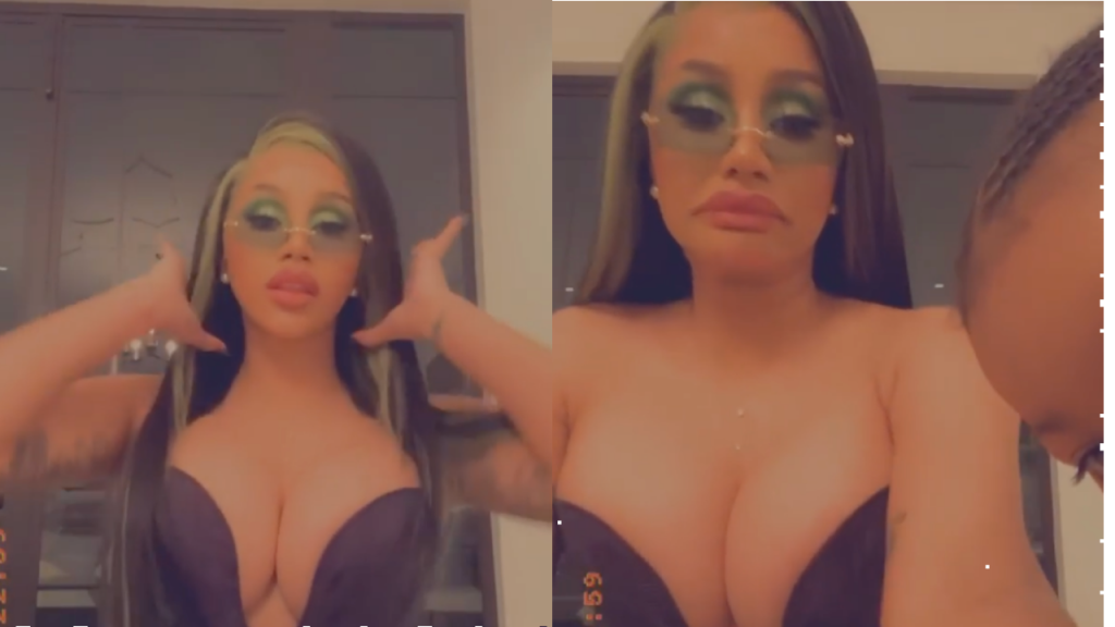 cardi-b-has-hilarious,-relatable-mom-moment-during-instagram-video:-'i-can't-even-be-sexy-in-peace'