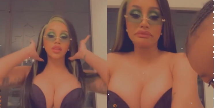 cardi-b-has-hilarious,-relatable-mom-moment-during-instagram-video:-'i-can't-even-be-sexy-in-peace'