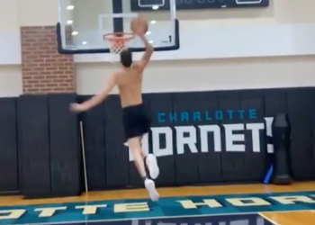 watch:-lamelo-ball-posts-instagram-video-working-out-at-hornets-facility