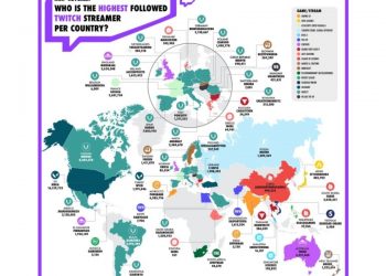 map-reveals:-this-is-the-most-followed-twitch-streamer-per-country