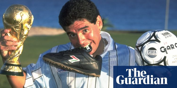 diego-armando-maradona,-nerveless-kicking-and-football-manager-kids