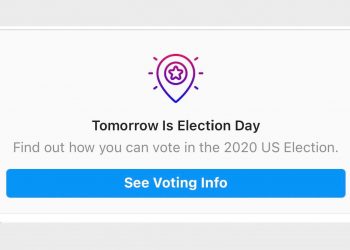 on-election-day,-instagram-mistakenly-tells-some-users-that-'tomorrow-is-election-day'