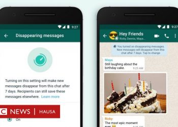 saƙonnin-whatsapp-za-su-iya-ɓacewa-bayan-kwana-bakwai