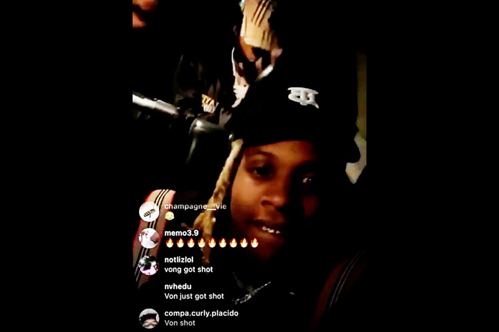 lil-durk-appears-to-learn-about-king-von-being-shot-while-on-instagram-live