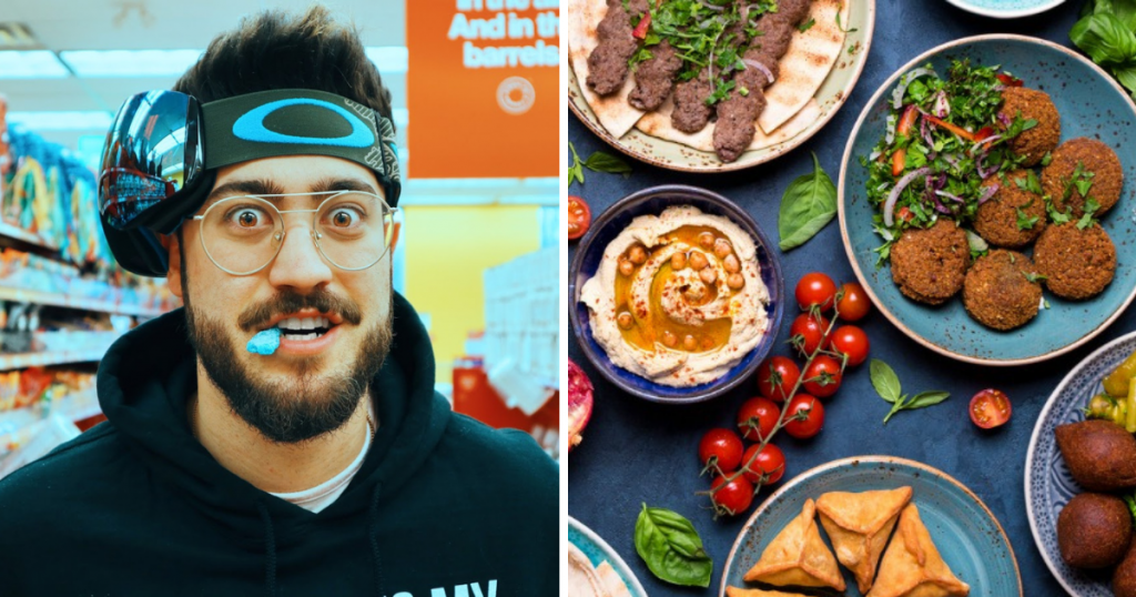 watch-this-popular-youtuber-in-canada-swapping-lebanese-&-polish-foods