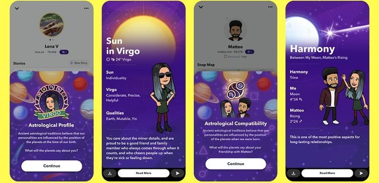 snapchat-adds-astrological-profiles-so-users-can-see-their-alignment-with-connections-in-the-app