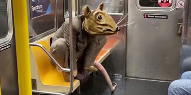man-dressed-as-giant-rat-takes-subway-mask-requirement-to-new-heights