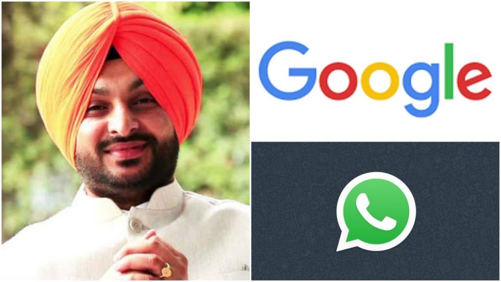 congress-mp-ravneet-singh-bittu-claims-google-and-whatsapp-will-buy-wheat-and-hoard-it-to-…
