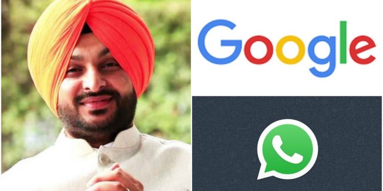 congress-mp-ravneet-singh-bittu-claims-google-and-whatsapp-will-buy-wheat-and-hoard-it-to-…