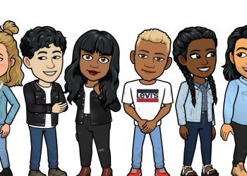 snapchat's-new-levi's-bitmoji-digital-collection-includes-a-sherpa-jacket-for-your-avatar