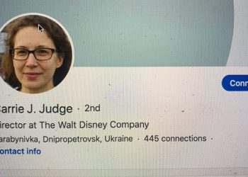 carrie-j.-judge-fake-walt-disney-company-director,-faked-ukraine-linkedin-profile-festive-…