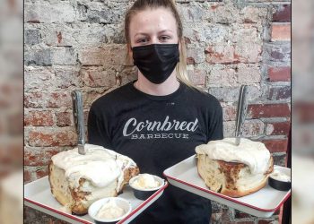'it's-been-pretty-crazy':-in-ames,-cornbred-barbecue's-'gigantoroll'-is-facebook-famous