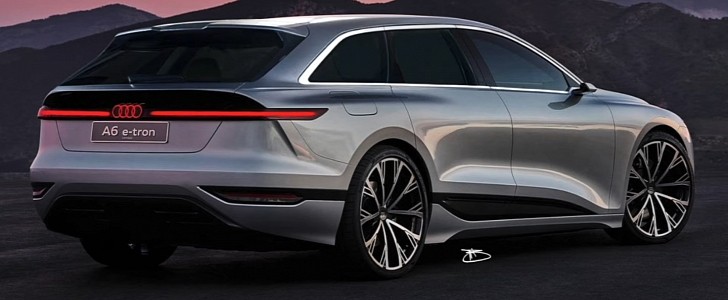 youtube-artist-turns-audi-a6-e-tron-concept-into-a-wagon