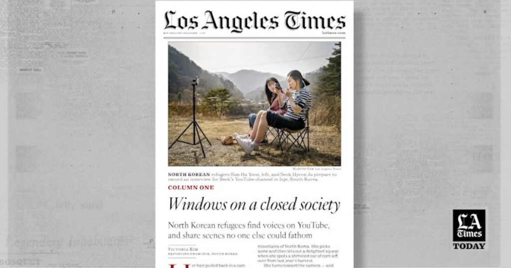la-times-today:-north-korean-refugees-share-their-stories-on-youtube