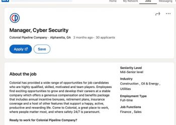 tough-job-to-fill?-colonial-pipeline-cyber-manager-job-goes-vacant