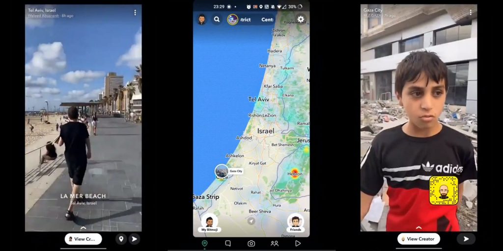 'the-difference-says-it-all':-tiktokers-react-to-stark-contrast-of-social-media-photos-in-israel-vs-…