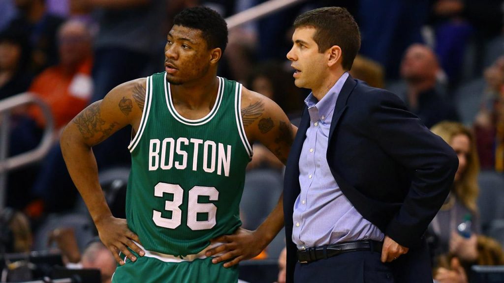 celtics'-marcus-smart-shouts-out-danny-ainge,-brad-stevens-on-instagram