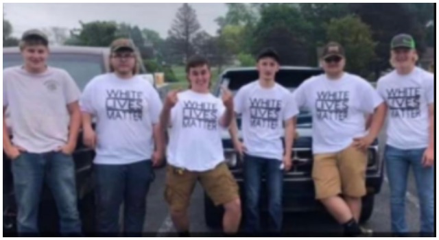 'no-other-repercussions':-small-town-community-outraged-after-five-teens-seen-wearing-'white-…