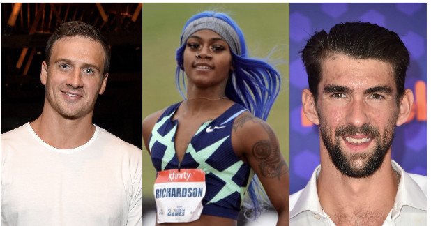 twitter-compares-sha'carri-richardson-to-michael-phelps,-ryan-lochte-after-olympic-suspension