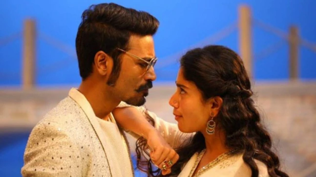 dhanush-and-sai-pallavi's-rowdy-baby-hits-5-million-likes-on-youtube