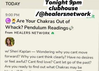 are-your-chakras-out-of-whack?-readings-tonight-on-clubhouse-9pm