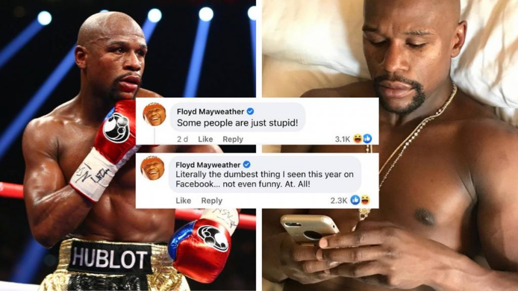 floyd-mayweather-has-gone-on-a-facebook-commenting-spree-and-people-are-very-confused