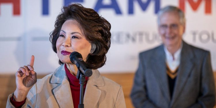 kroger-named-elaine-chao-to-its-board,-and-twitter's-not-happy-about-it