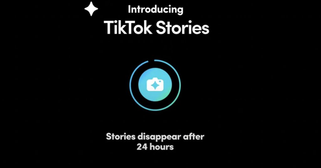 tiktok-is-testing-a-snapchat-style-stories-feature