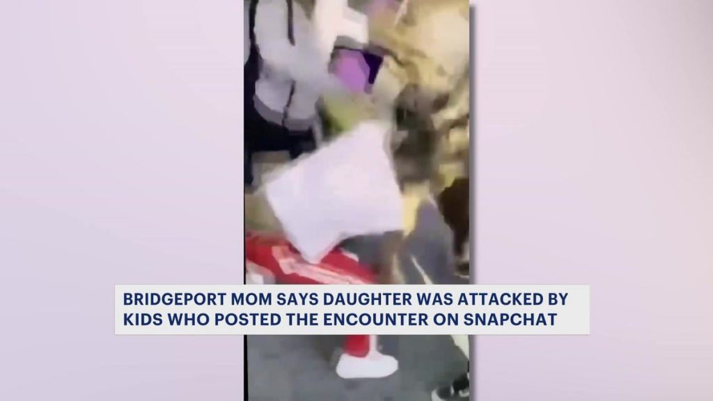 bridgeport-girl,-mom-attacked-by-dozens-of-kids-in-fight-posted-to-snapchat