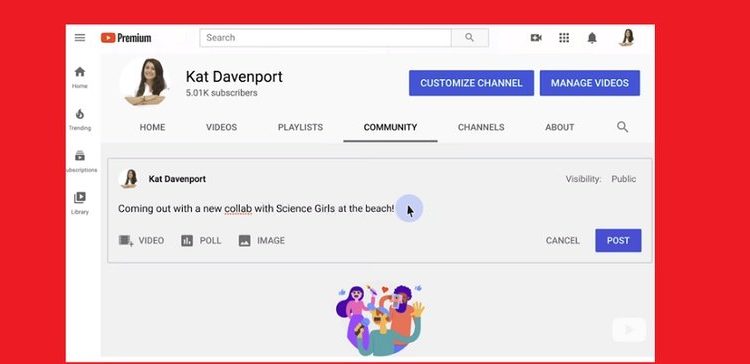 youtube-expands-access-to-its-community-posting-tab-within-creator-channels-|-social-…