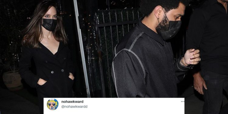 angelina-jolie,-the-weeknd-dating-rumours-are-sending-twitter-into-meme-meltdown-–-news18