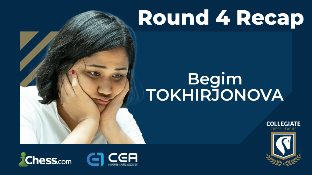 collegiate-chess-league-round-4:-begim-wins-big