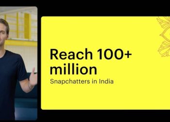 snapchat-hits-100-million-users-in-india,-announces-ar-partnerships-with-flipkart,-myglamm-…