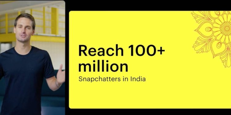snapchat-hits-100-million-users-in-india,-announces-ar-partnerships-with-flipkart,-myglamm-…