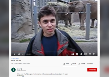 youtube-co-founder-gives-thumbs-down-to-hiding-'dislike'-count-–-rt