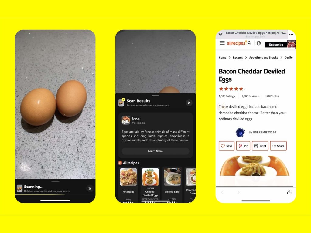 get-some-cooking-inspiration-with-snapchat's-new-food-scan-feature-–-popular-science