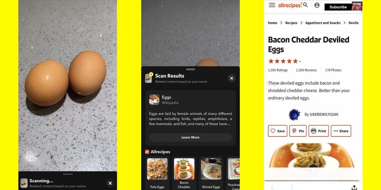 get-some-cooking-inspiration-with-snapchat's-new-food-scan-feature-–-popular-science