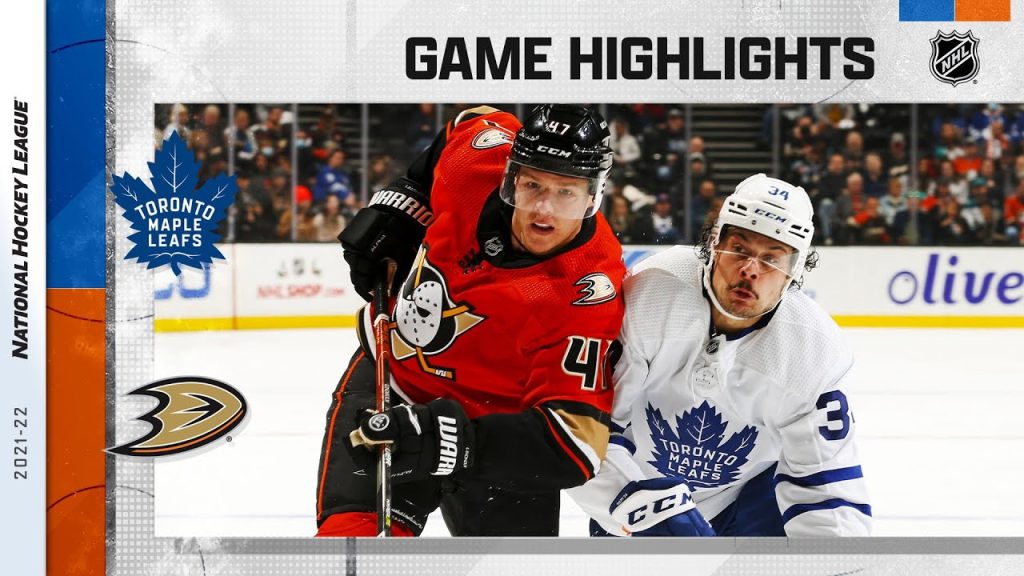 maple-leafs-@-ducks-11/28/21-|-nhl-highlights-–-youtube