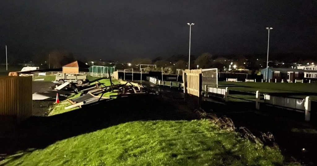 'absolutely-devastated'-–-alnwick-town-afc's-facilities-damaged-by-storm-arwen-–-chronicle-live