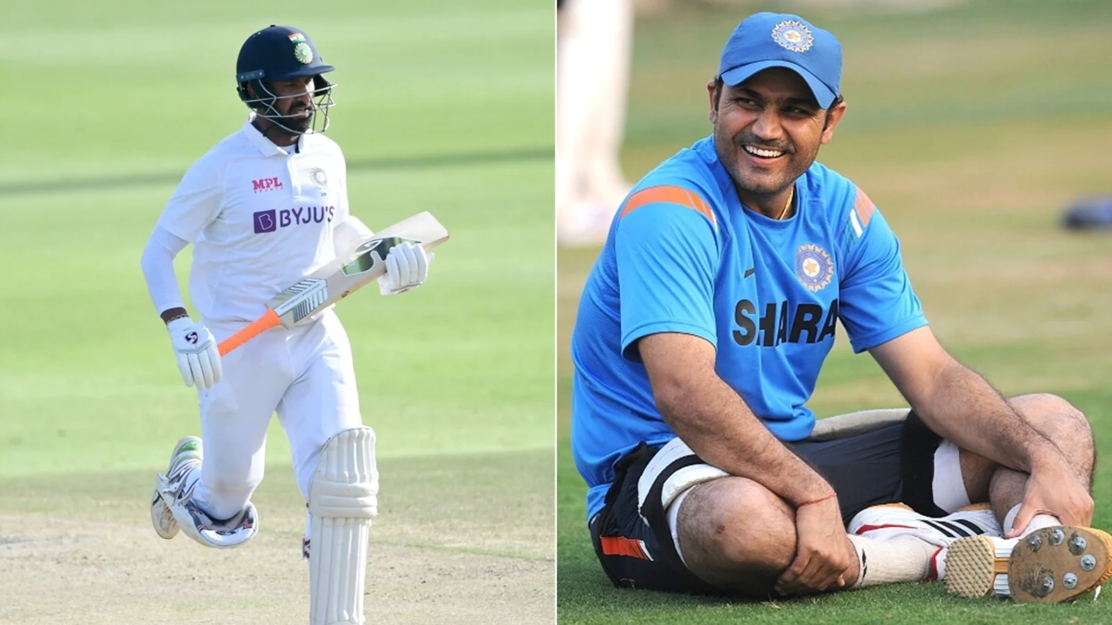 ind-vs-sa:-punjab-kings-post-hilarious-tweet-comparing-cheteshwar-pujara-to-virender-…