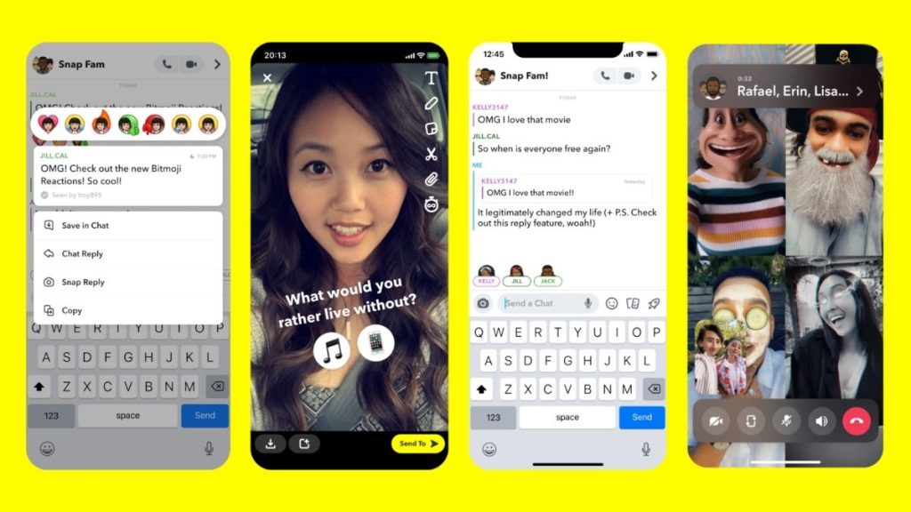 snapchat-for-ios-gets-new-features:-here's-how-to-use-bitmoji-reactions,-poll-stickers-–-bgr-india