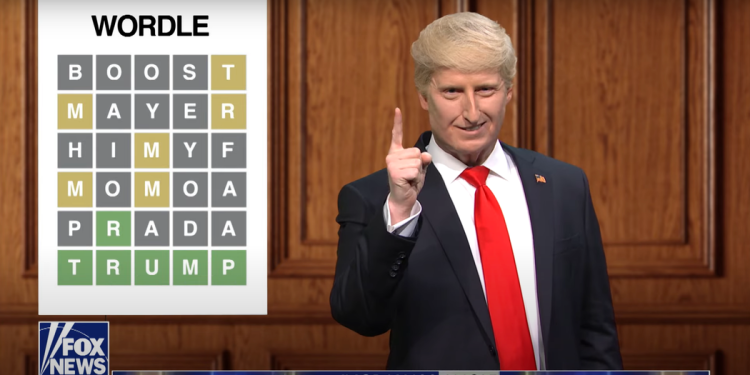 on-'snl.,'-donald-trump-tries-his-hand-at-wordle-–-the-new-york-times