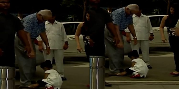 watch-video:-aaradhya-bachchan-is-a-well-cultured-girl,-touches-nana's-feet's-before-…