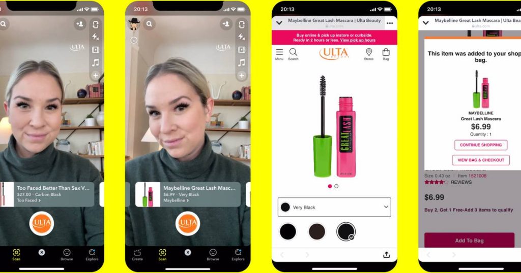 snapchat-introduces-new-ar-shopping-lens-–-fashion-united