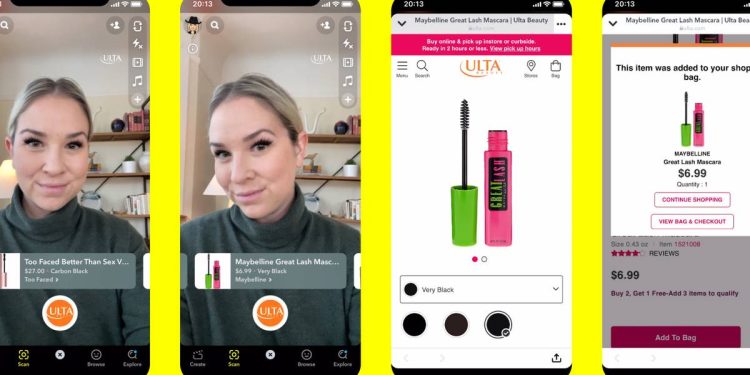 snapchat-introduces-new-ar-shopping-lens-–-fashion-united