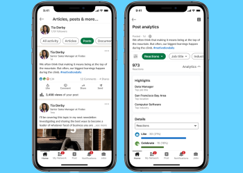 linkedin's-new-updates-include-new-analytic-cards-and-a-rumored-laughing-emoji-/-digital-…
