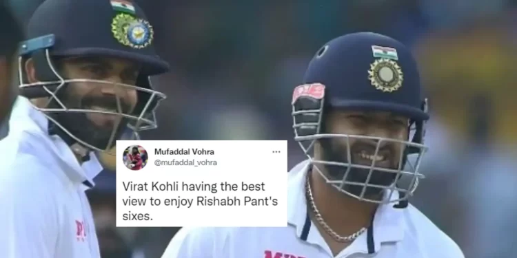virat-kohli-having-'best-view'-to-rishabh-pant's-sixes-made-cricket-twitter-really-jealous-–-news18