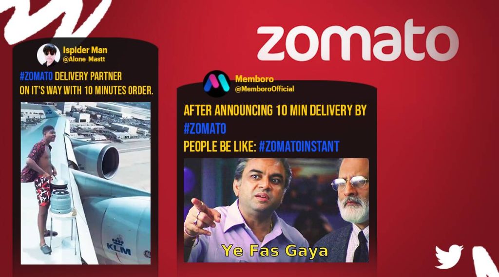 memes-flood-twitter-after-zomato-announces-10-minute-food-delivery-–-the-indian-express